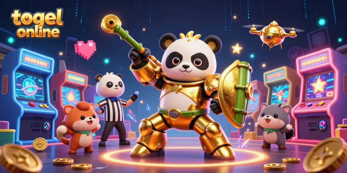 Experience thrilling togel online action with vibrant characters and dynamic game elements in a digital arena