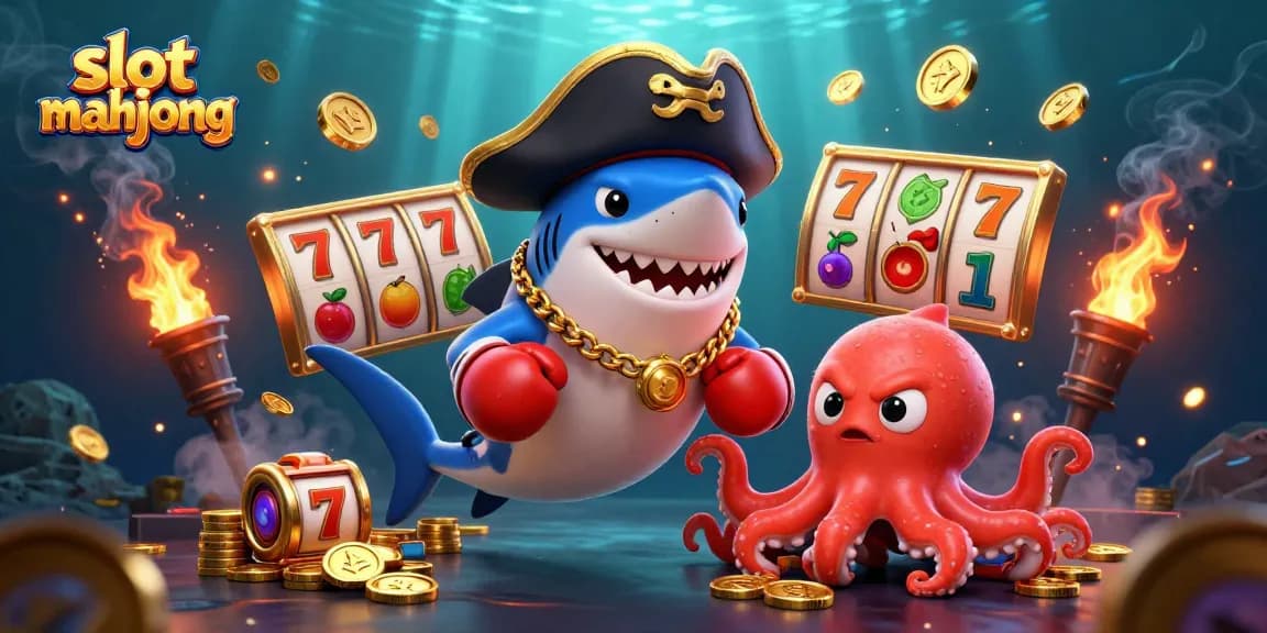 Engaging scene of slot mahjong with animated characters and dazzling casino elements.