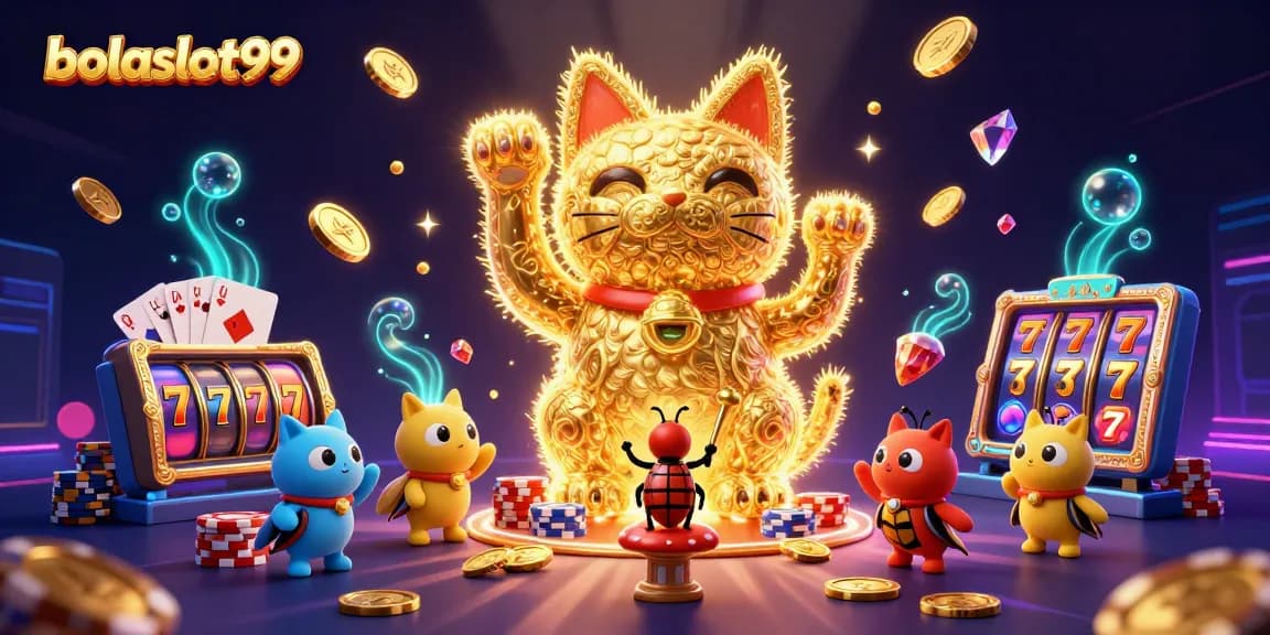 Engage with bolaslot99 and uncover the excitement of dazzling slot machines and casino symbols.