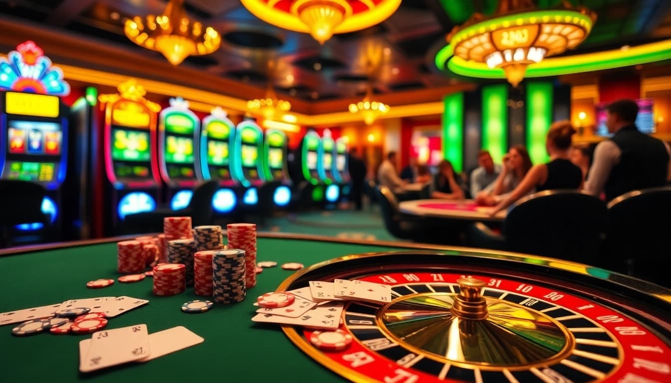 High-stakes poker action at 9ph.art, showcasing vibrant casino elements and engaging gameplay.