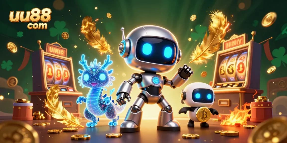 Experience uu88 com through dynamic gaming with the vibrant cyberpunk characters and casino elements.