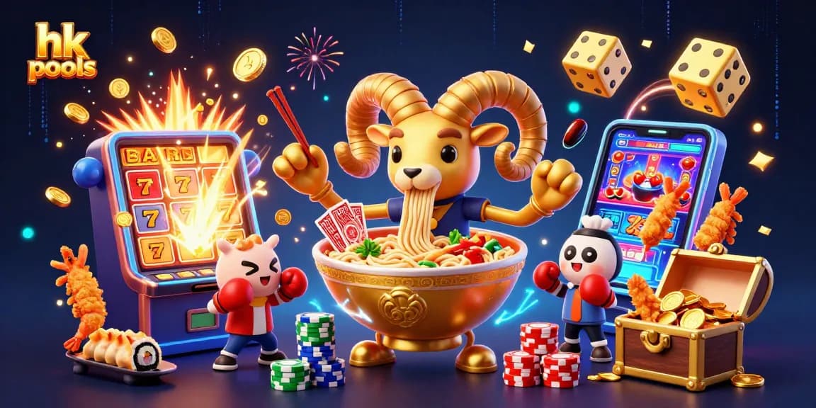 Menang di hk pools dengan gambar mengesankan dan karakter kasino yang menarik.
