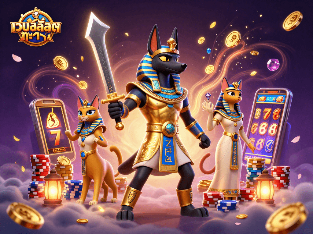Experience เว็บสล็อตตรง with dynamic reels, gold coins, and immersive casino elements for big wins.