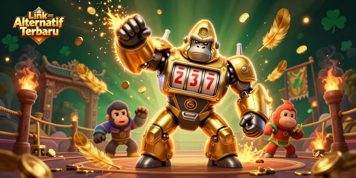 Spin to win with Link Alternatif Terbaru showcasing dynamic 3D slots and explosive wins.