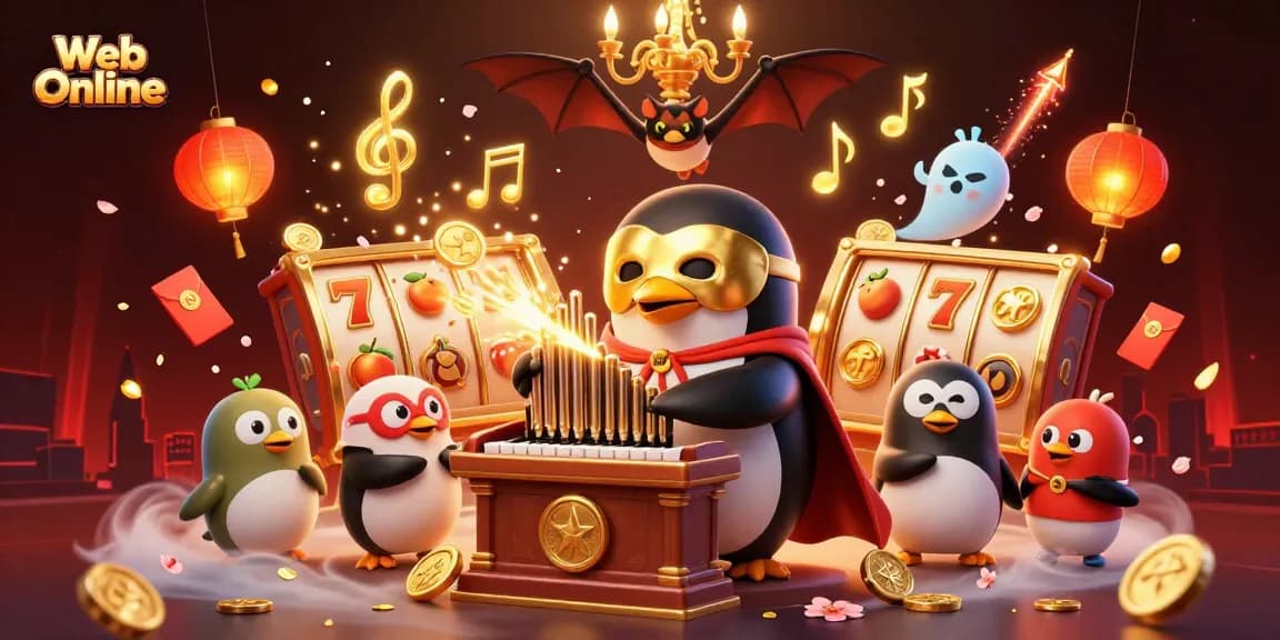 Experience the thrill of gambling at Web Online with captivating symbols and vibrant visuals.