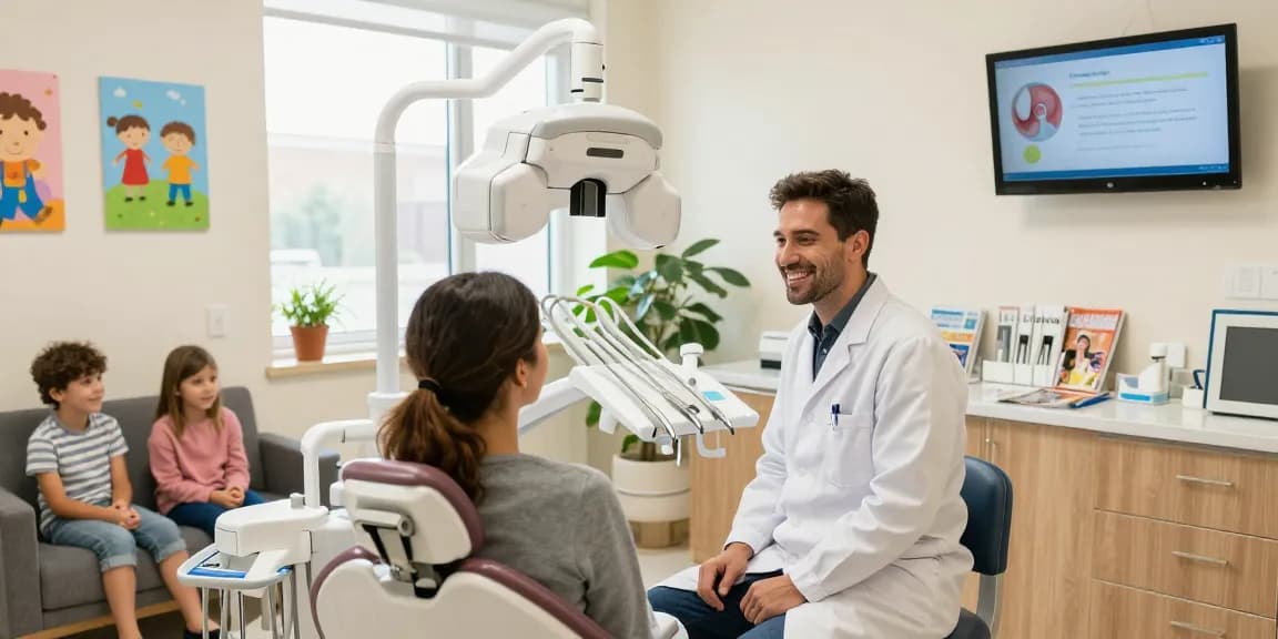 Visit the dentist for a healthier smile in a welcoming atmosphere.