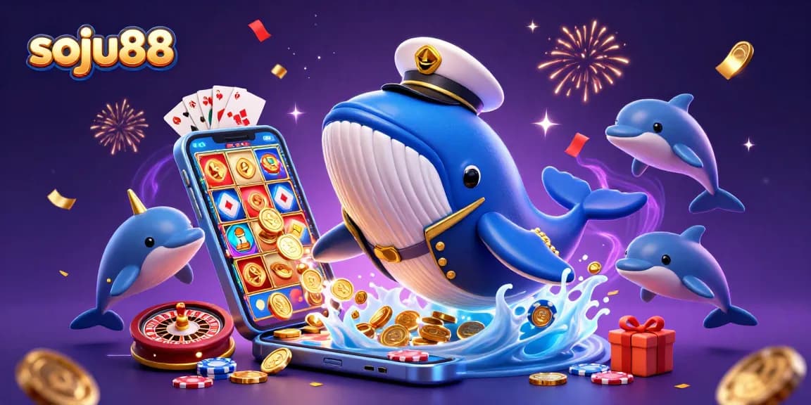 Engage with soju88's dynamic casino experience featuring playful characters and exciting games.
