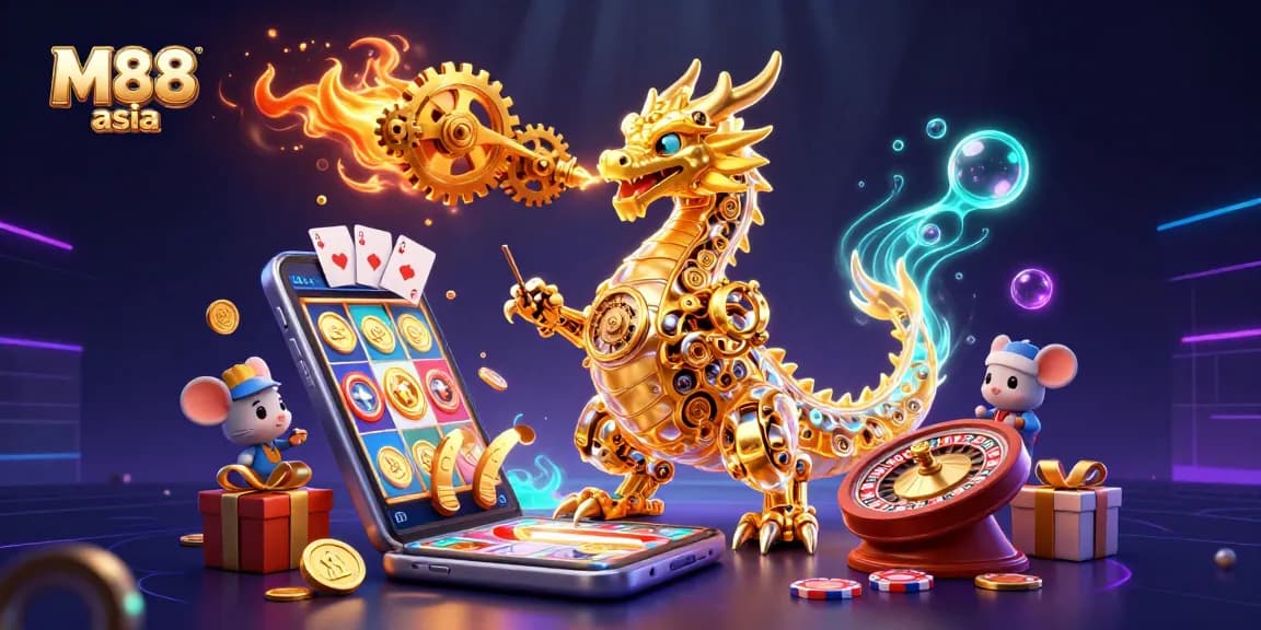 Win big with exciting games at M88 asia's vibrant online casino featuring dynamic gaming elements.