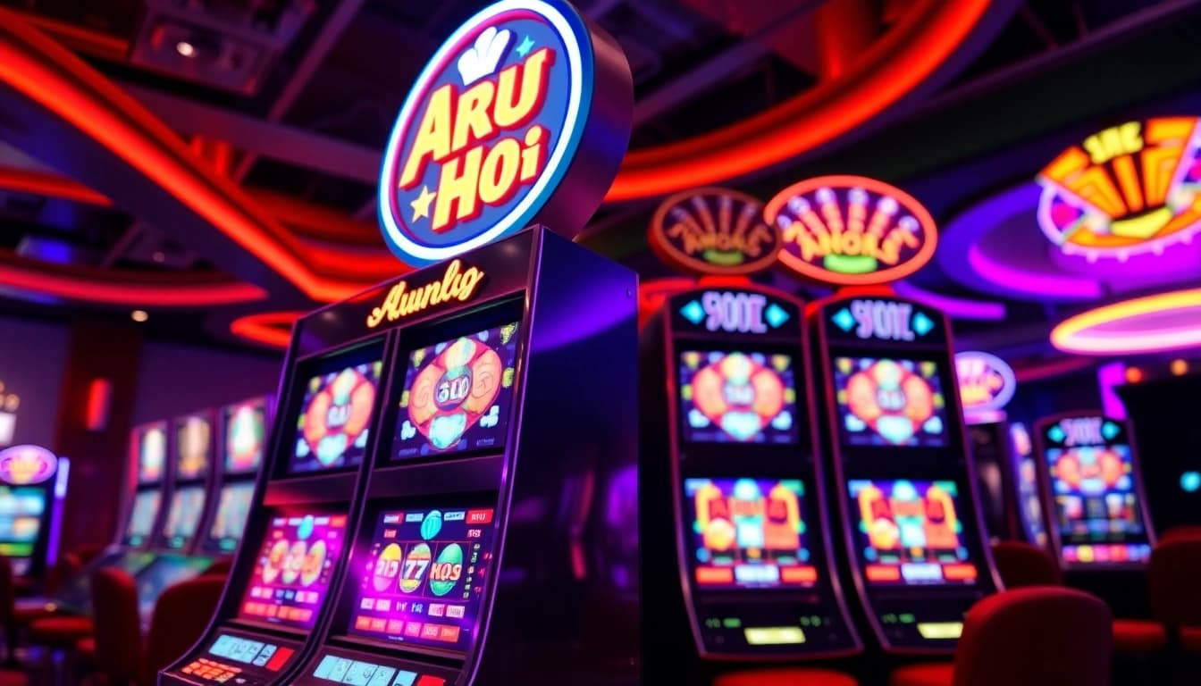 Menangkan jackpot besar dengan Arus Hoki yang memikat dan penuh warna.
