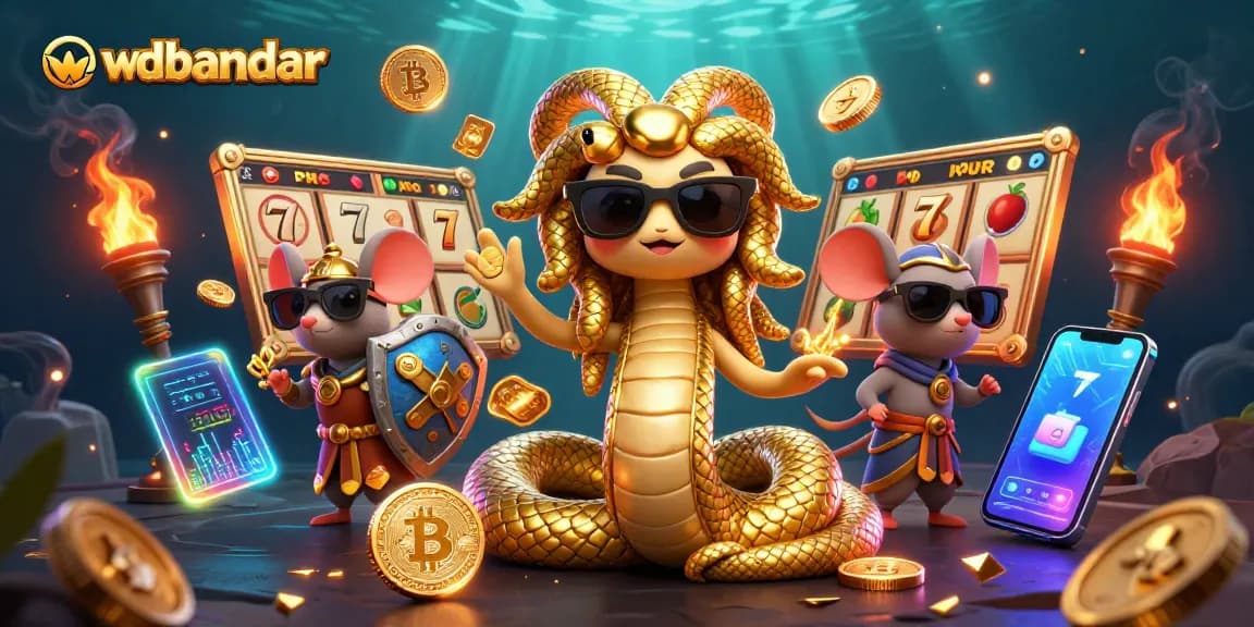 Experience thrilling gaming adventures with wdbandar's exciting slots and vibrant elements.