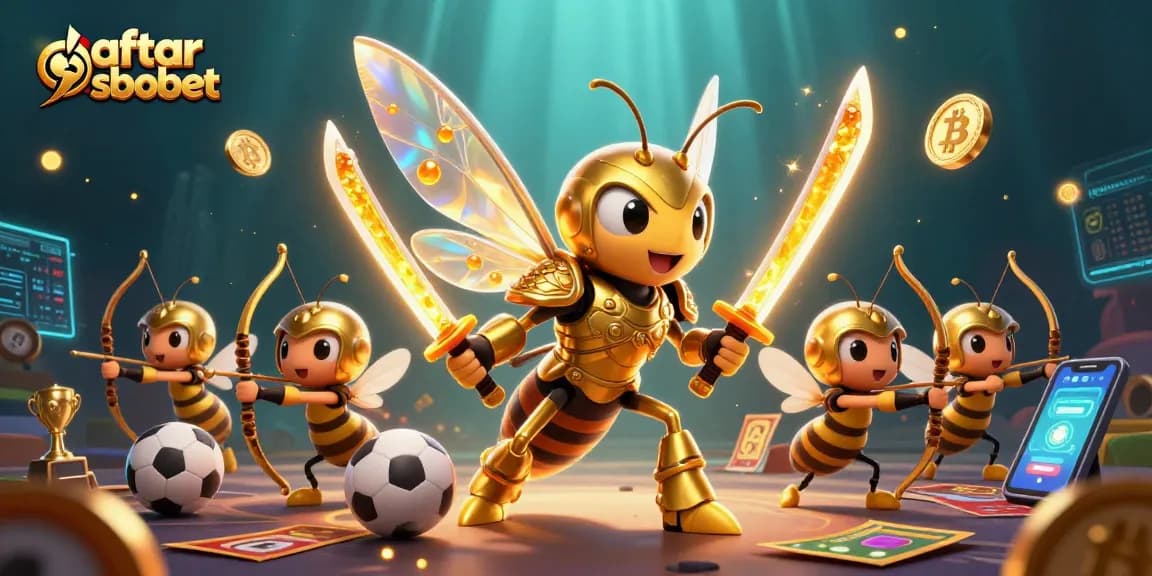 Place bets and join daftar sbobet with thrilling elements from sports and crypto in a dynamic 3D scene.