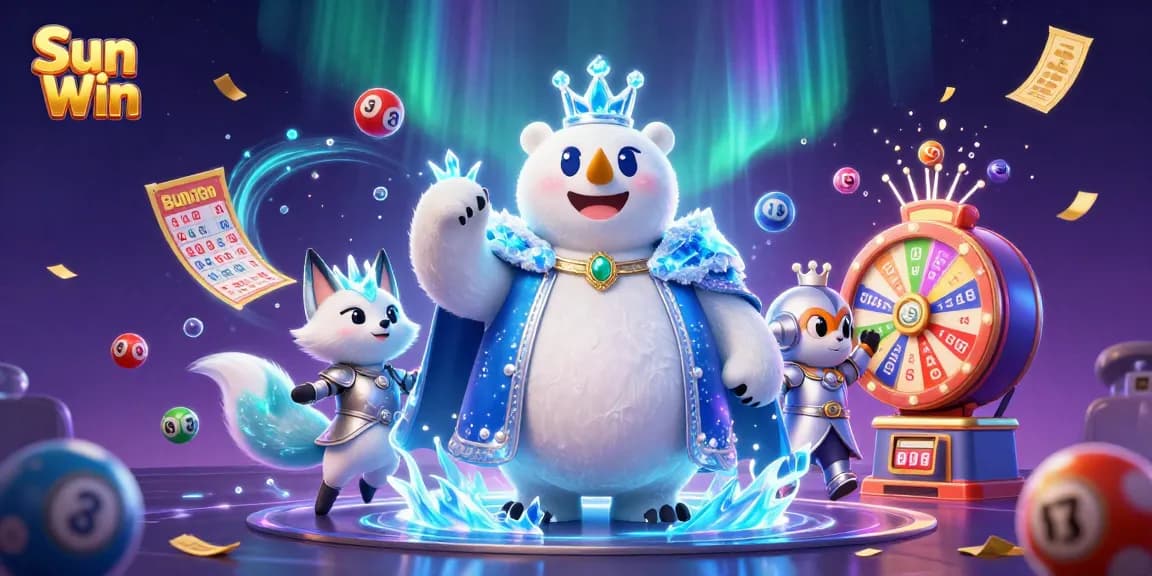 Engage with Sun Win through captivating lottery games featuring colorful balls and dazzling prizes.