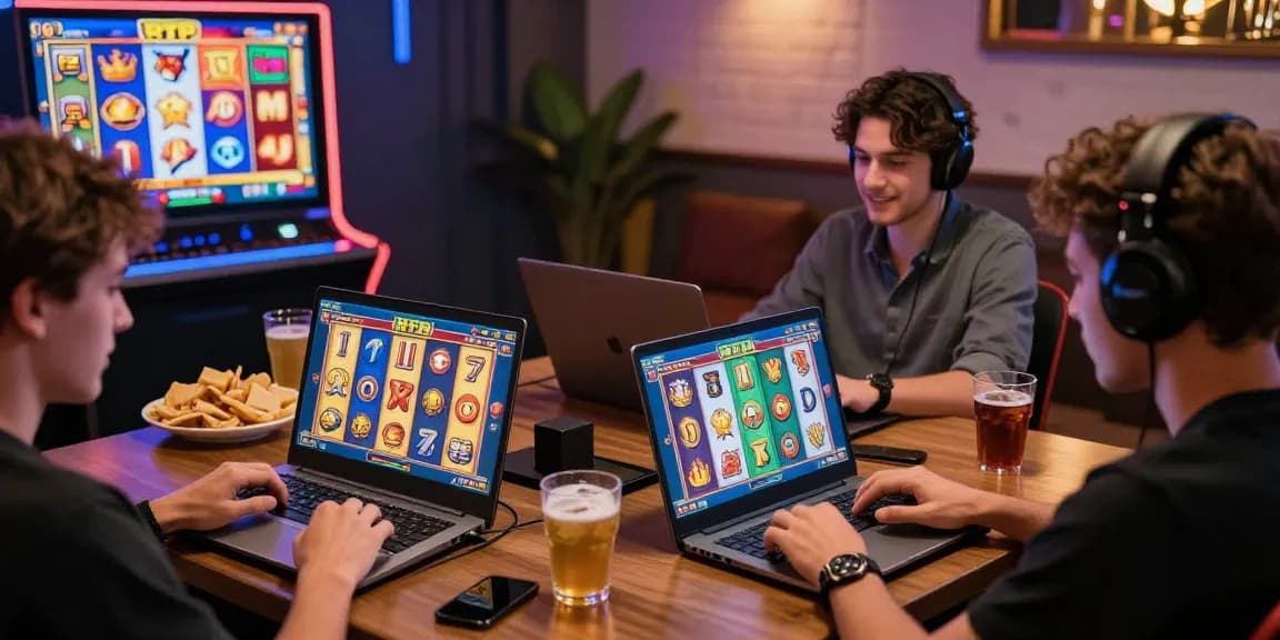 Pengalaman bermain rtp slot online dengan pemain yang terlibat dalam permainan slot yang dinamis.