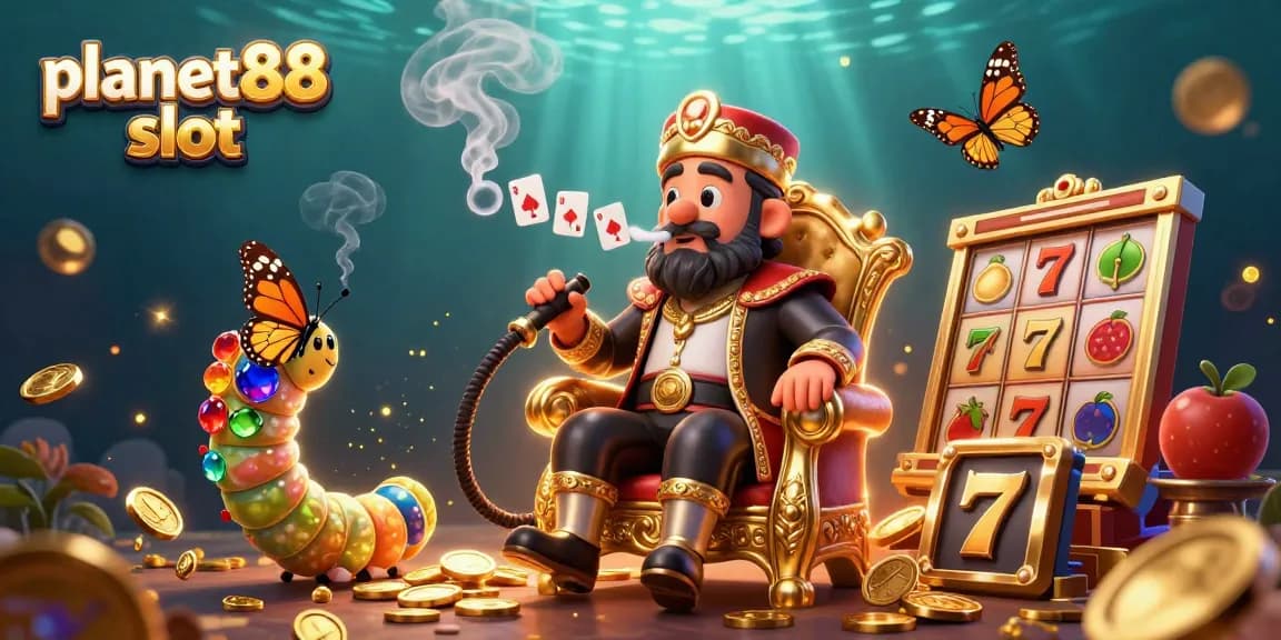 Experience thrilling fun with planet88 slot, showcasing vibrant characters and dynamic slot elements in a magical scene.