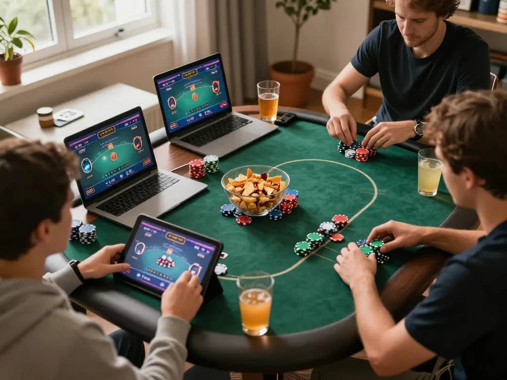 Engaging qqalfa login for online poker action showcases players' strategies and camaraderie.