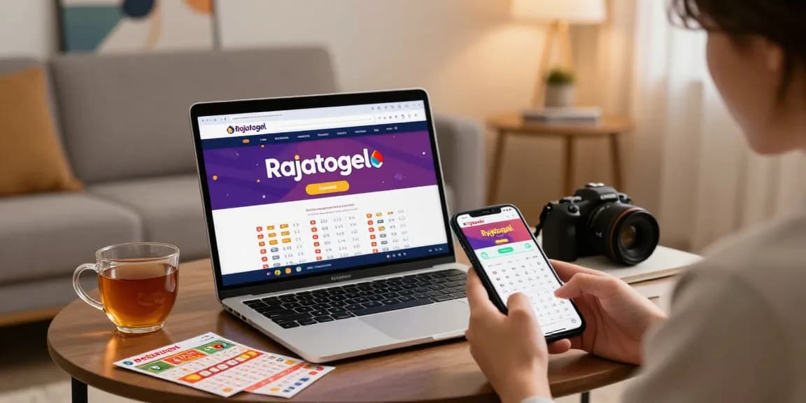 Pengguna Rajatogel mengakses platform togel online dari ruang tamu yang nyaman.