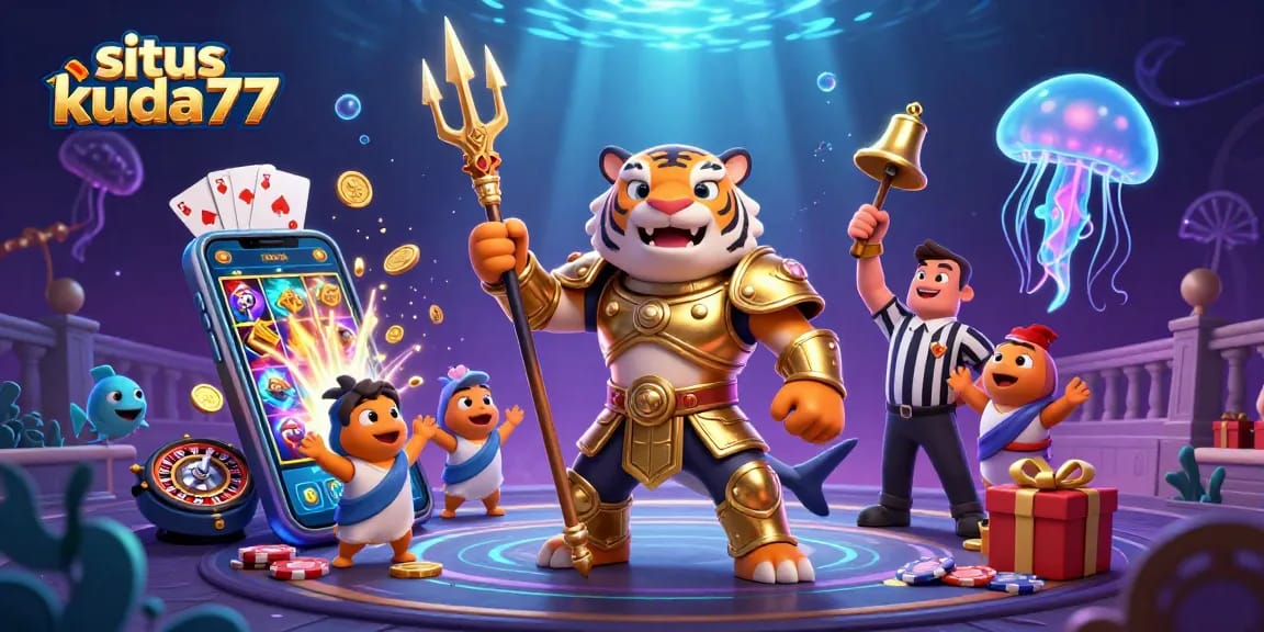 Menangkan hadiah di situs kuda77 dengan gambar slot yang memukau dan karakter unik dalam desain 3D.