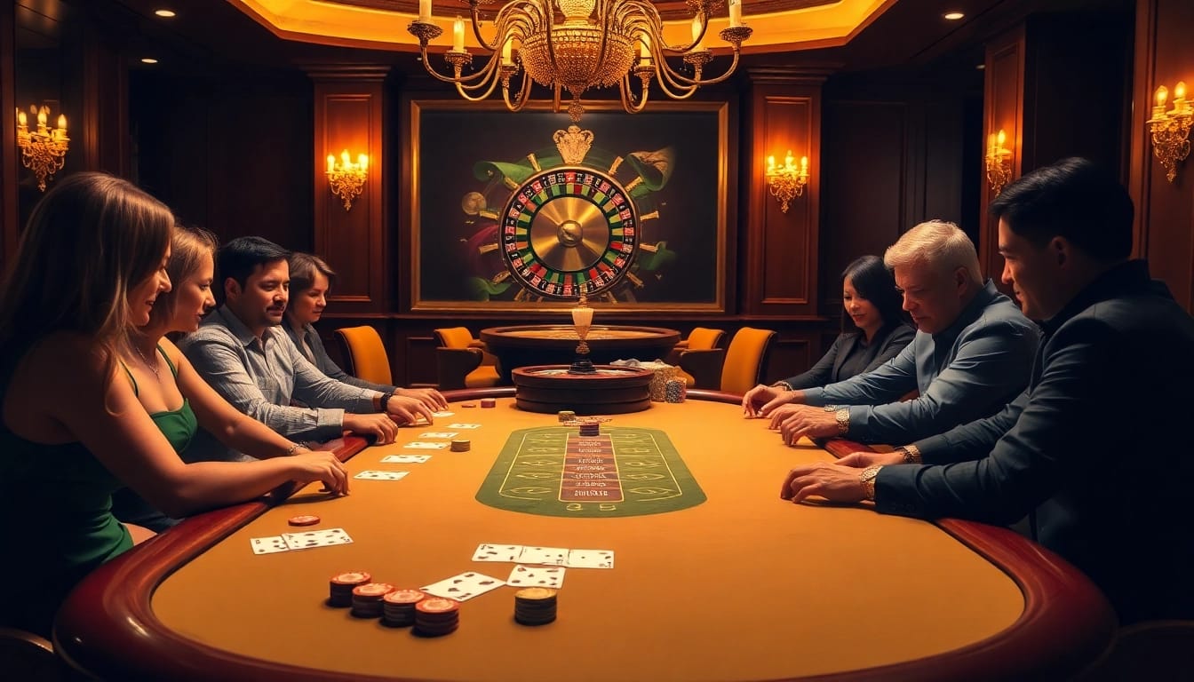 Experience thrilling gameplay at 32win.com with vibrant poker chips and a roulette wheel.