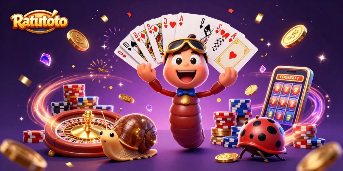 Ratutoto menawarkan pengalaman bermain yang unik dengan dealer kartun dan keripik besar di kasino.