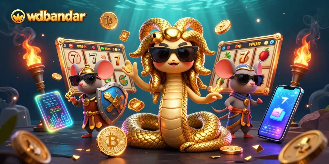 Experience thrilling gaming adventures with wdbandar's exciting slots and vibrant elements.