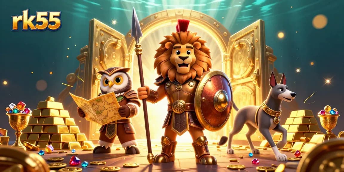 Experience thrilling gameplay with rk55, where players can seize glittering jackpots and treasures!