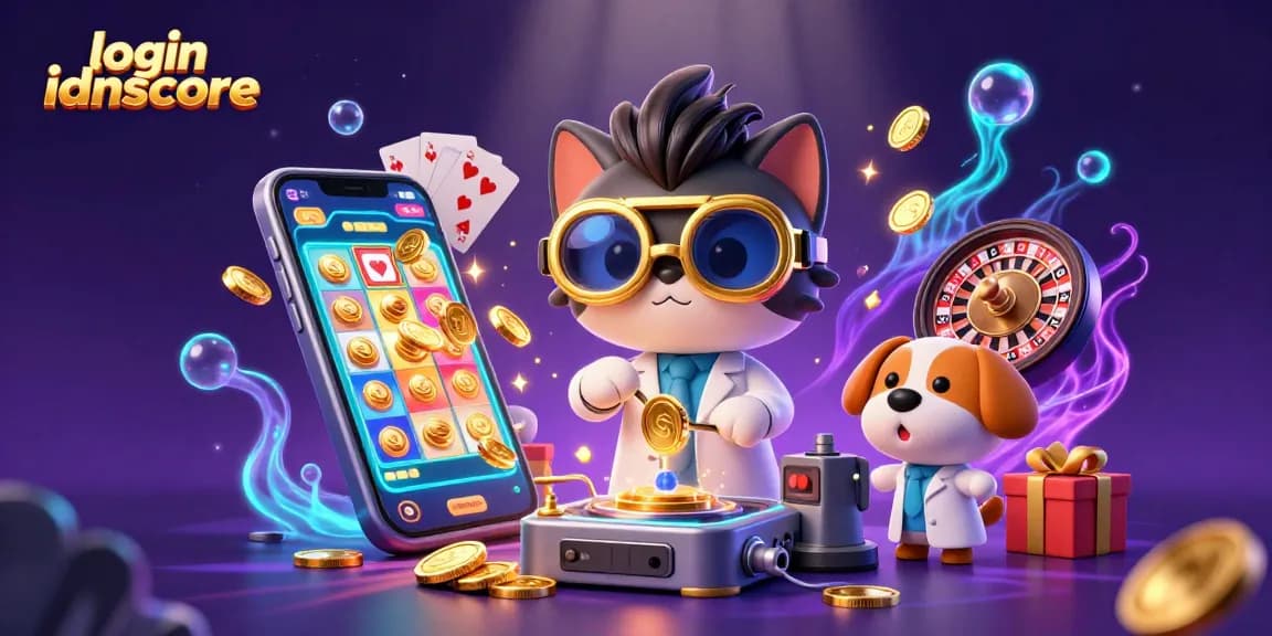 Experience the thrill of login idnscore with vibrant 3D casino action and winning games.