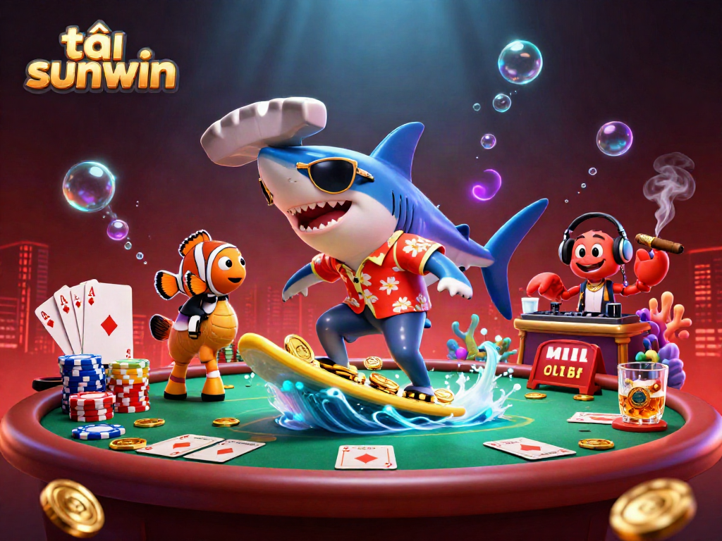 Experience excitement as you tải sunwin and dive into a vibrant 3D casino adventure.