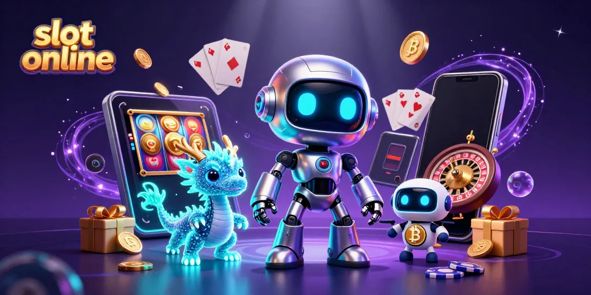 Experience thrilling slot online action with vibrant characters and dynamic casino elements.