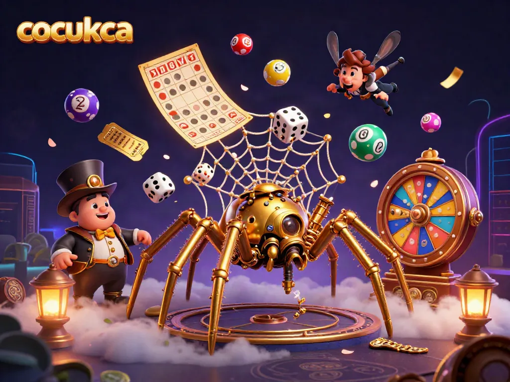 Menggali peluang menang dengan cocukca berkat bola lotere berwarna dan unsur keberuntungan di kasino digital.