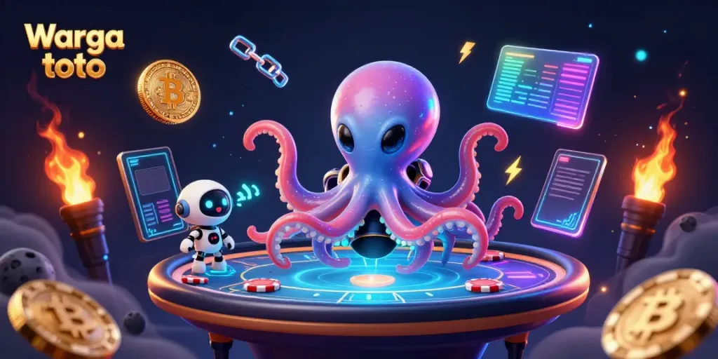 Warga toto menawarkan pengalaman bermain judi interaktif dengan alien dan robot di latar luar angkasa.