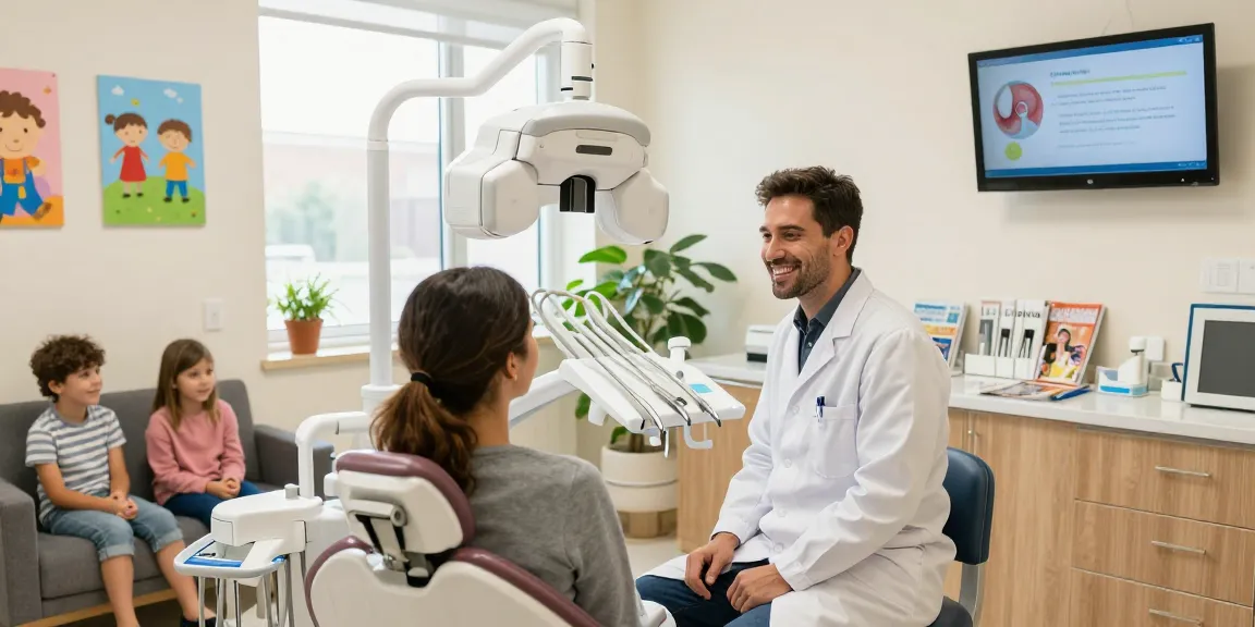 Visit the dentist for a healthier smile in a welcoming atmosphere.