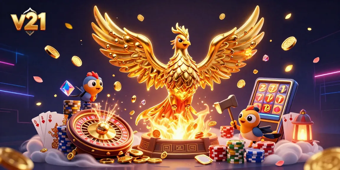 Menangkan kesempatan luar biasa di kasino v21 dengan ilustrasi 3D menakjubkan yang penuh energi.
