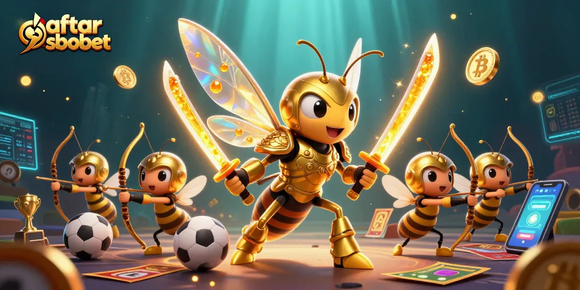Place bets and join daftar sbobet with thrilling elements from sports and crypto in a dynamic 3D scene.