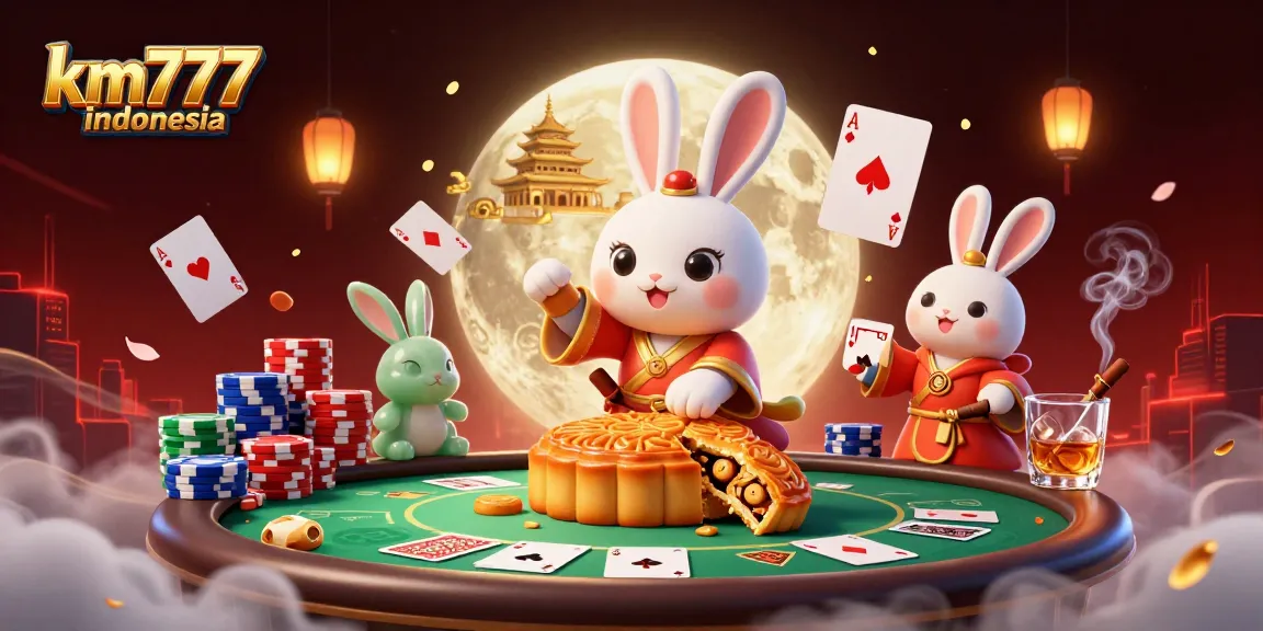 Experience thrilling poker action with km777 indonesia in a captivating lunar casino setting.
