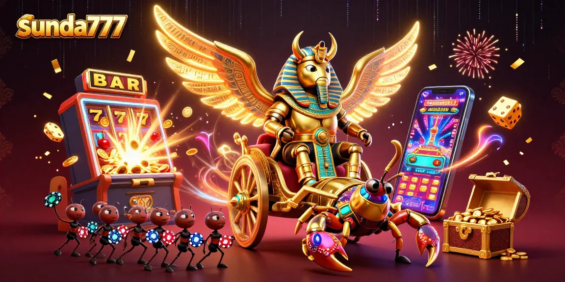Menangkan jackpot di sunda777 dengan ilustrasi kasino 3D menyerang yang mengagumkan.