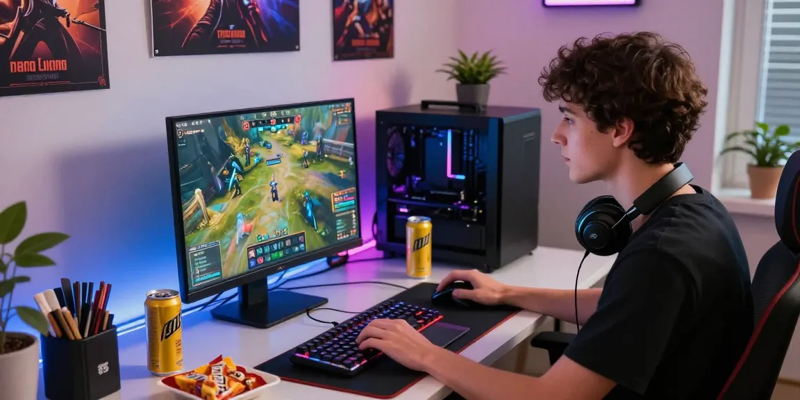 การเล่นเกมออนไลน์ playme8 sbo บนแล็ปท็อประดับสูงท่ามกลางแสงไฟ LED สบายๆ
